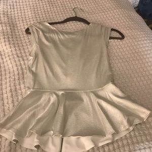 ALICE AND OLIVIA TOP WITH BACK ZIPPER